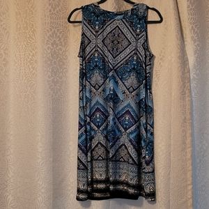 Sleeveless swing dress